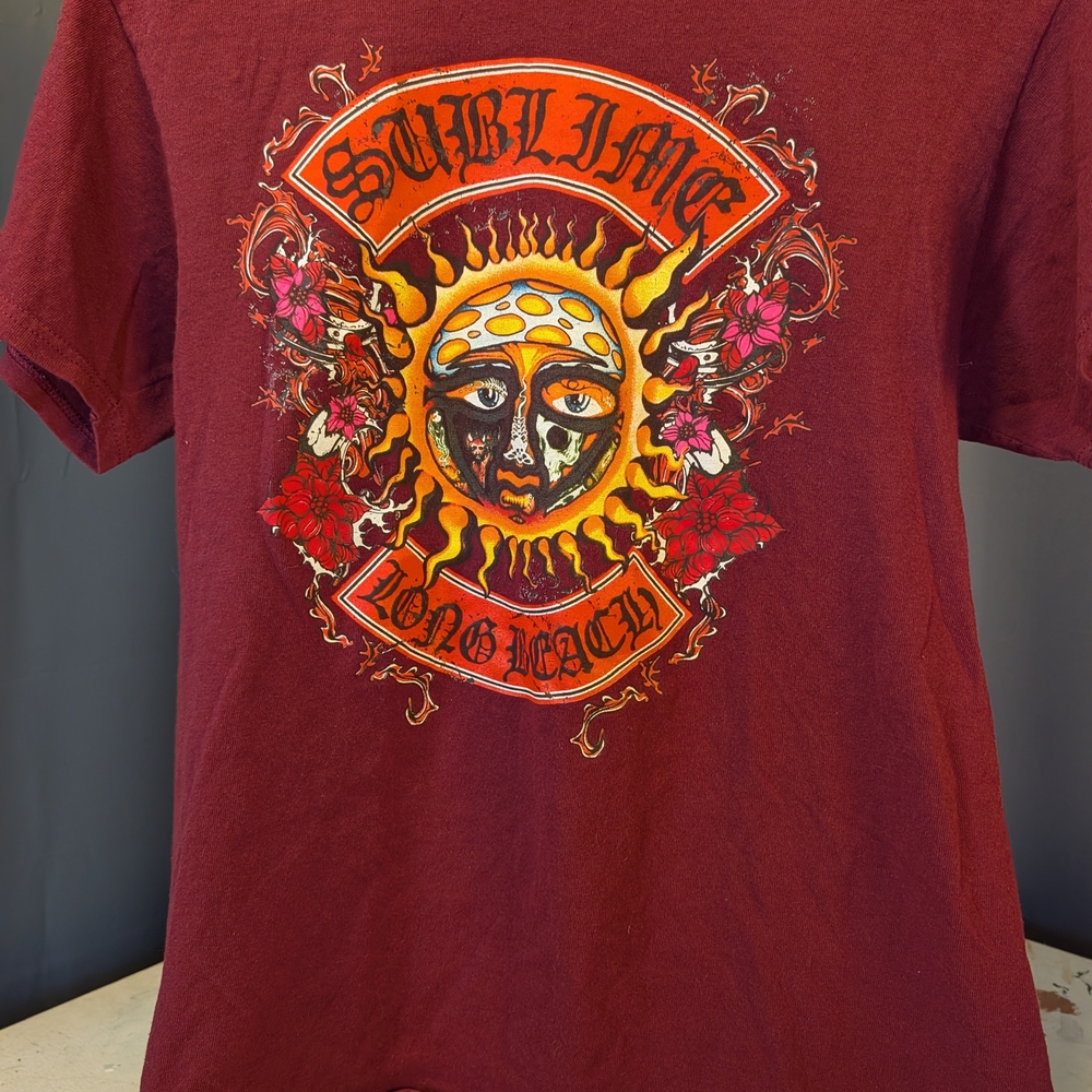 Sublime Graphic T-Shirt Long Beach Large